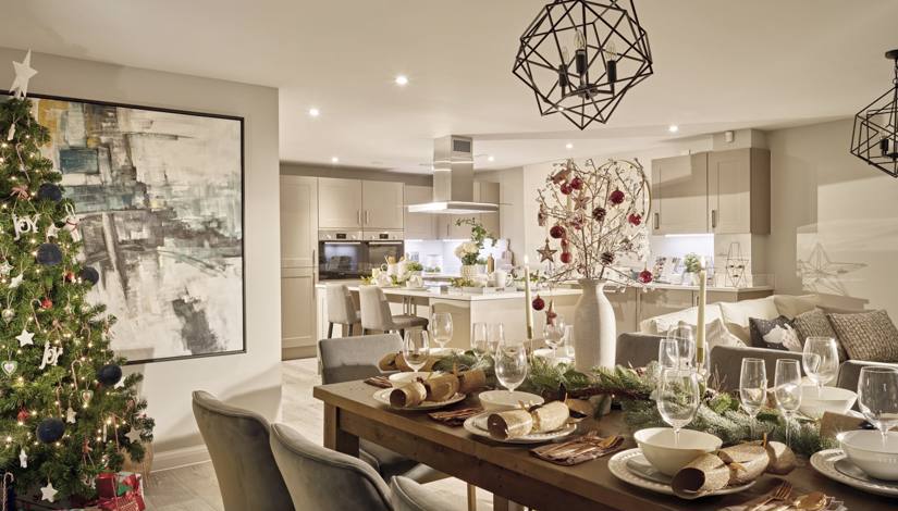 Festive trends: Styling your new-build home for Christmas
